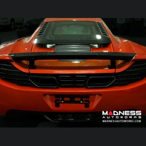 McLaren MP4-12C Base Rear Spoiler - Carbon Fiber 